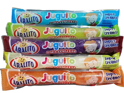 Juguitos para congelar